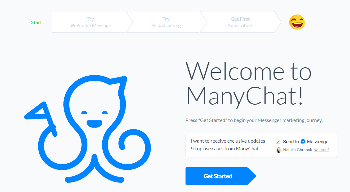 ManyChat, roboty na facebooku, messenger