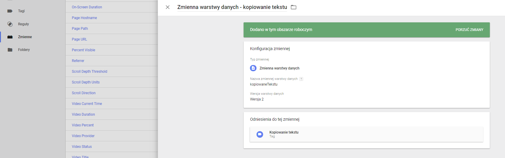 kopiowanie contentu