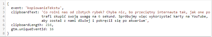 kopiowanie contentu