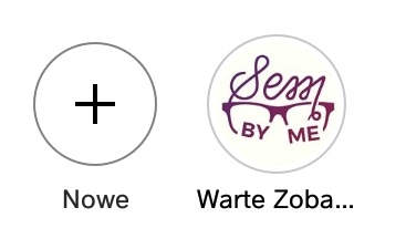 Lista wyróżnionych relacji instagram
